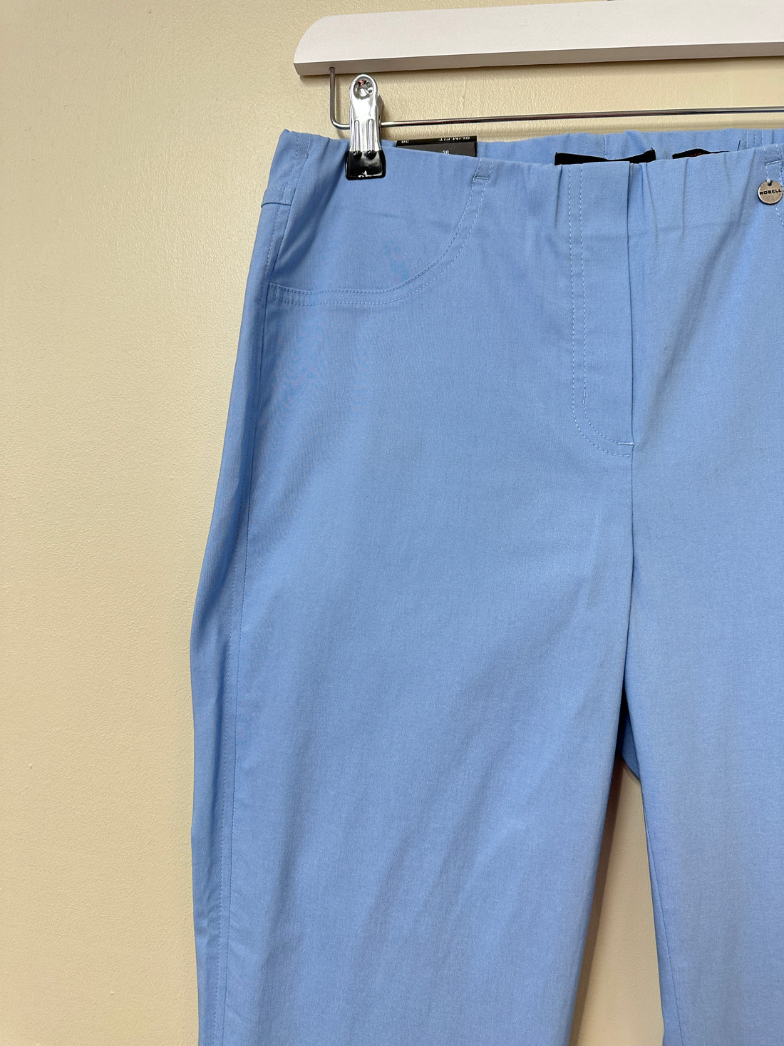 Robell Light Blue Bella 09 Trousers - Size 12