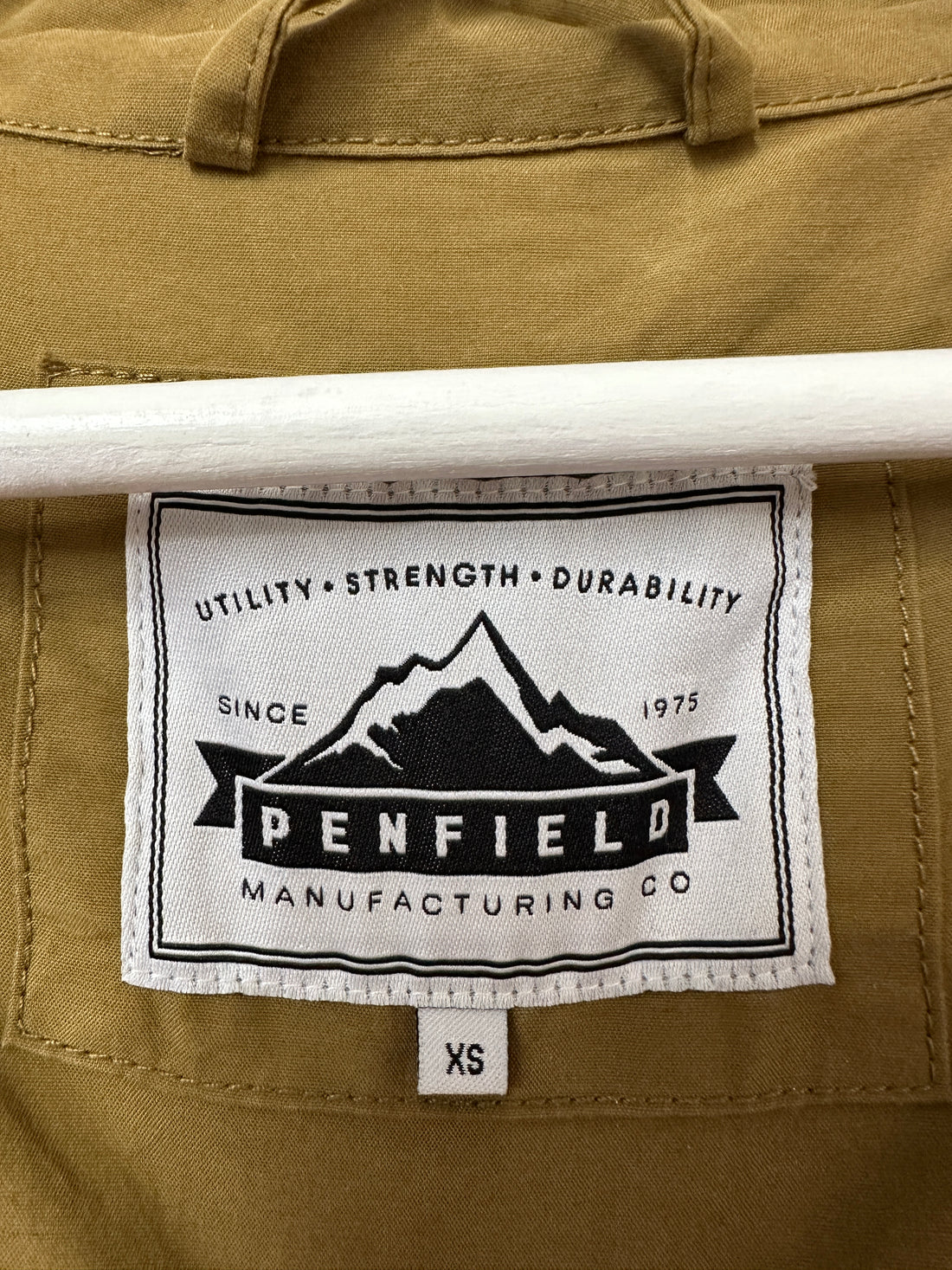 Penfield Khaki Parka Jacket - Size XS / 8