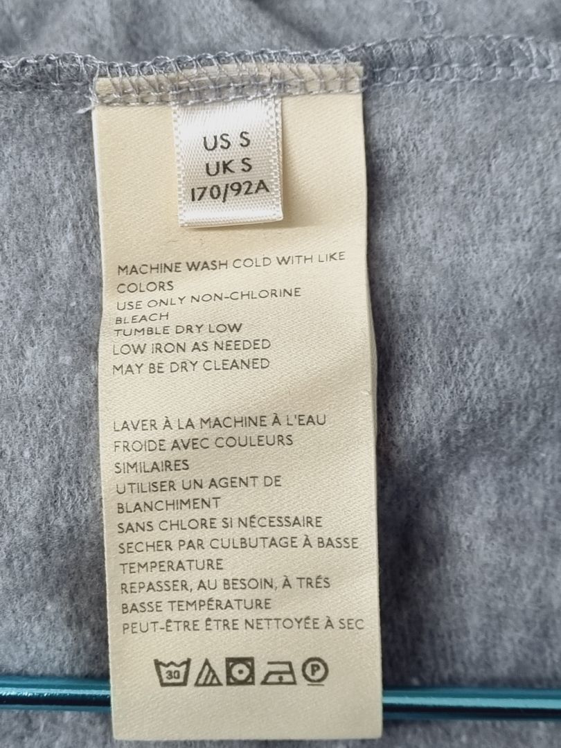 Maeve by Anthropologies Grey Slogan Sweatshirt - Size S
