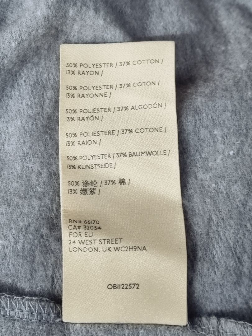 Maeve by Anthropologies Grey Slogan Sweatshirt - Size S