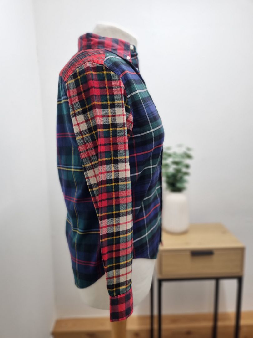 Ralph Lauren Red Green Blue Check Shirt - Size 10-12