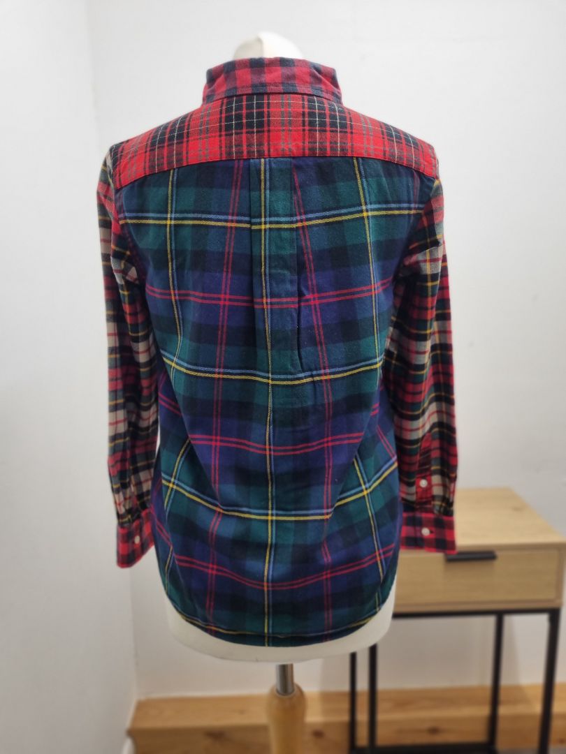 Ralph Lauren Red Green Blue Check Shirt - Size 10-12