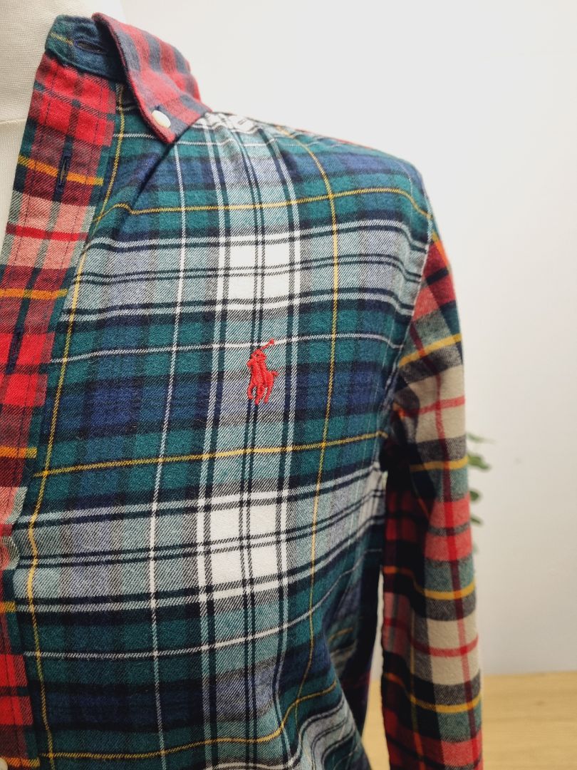 Ralph Lauren Red Green Blue Check Shirt - Size 10-12