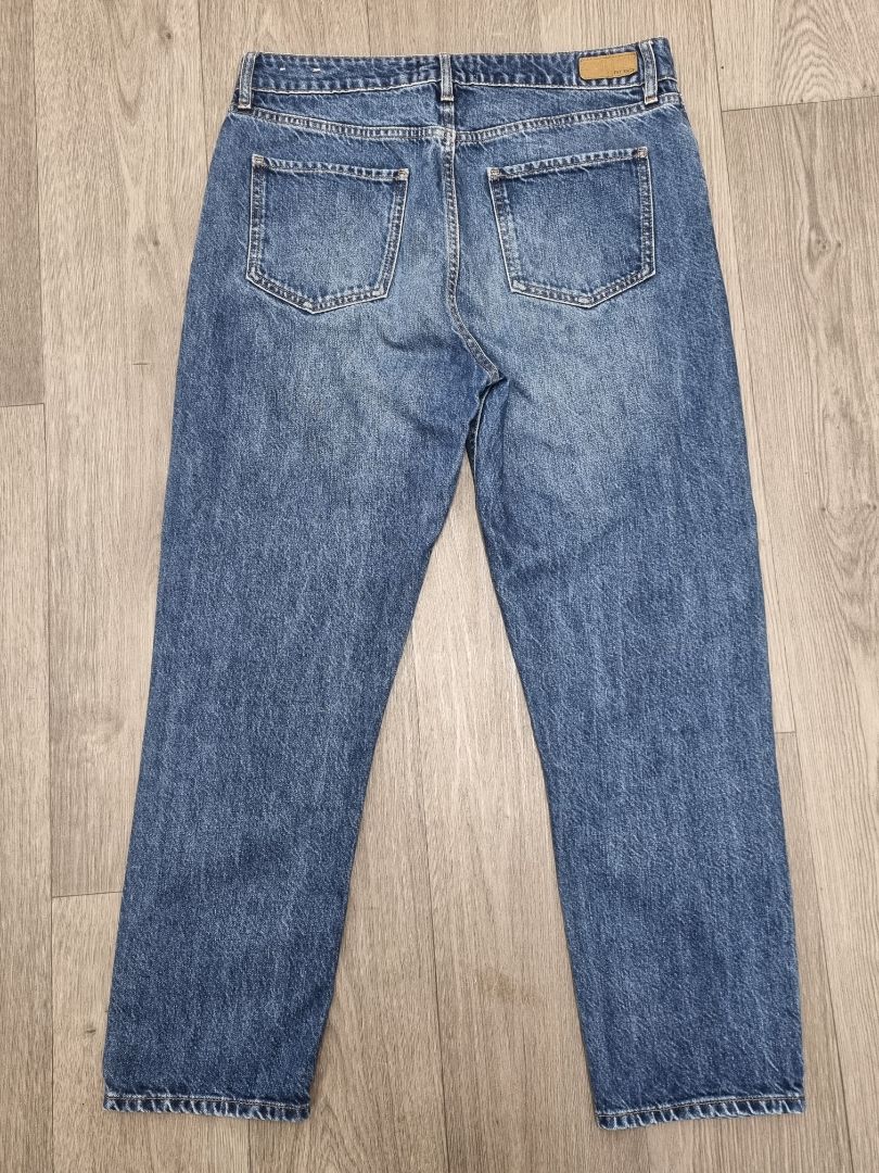 Fat Face Blue Straight Leg Jeans - Size 12L