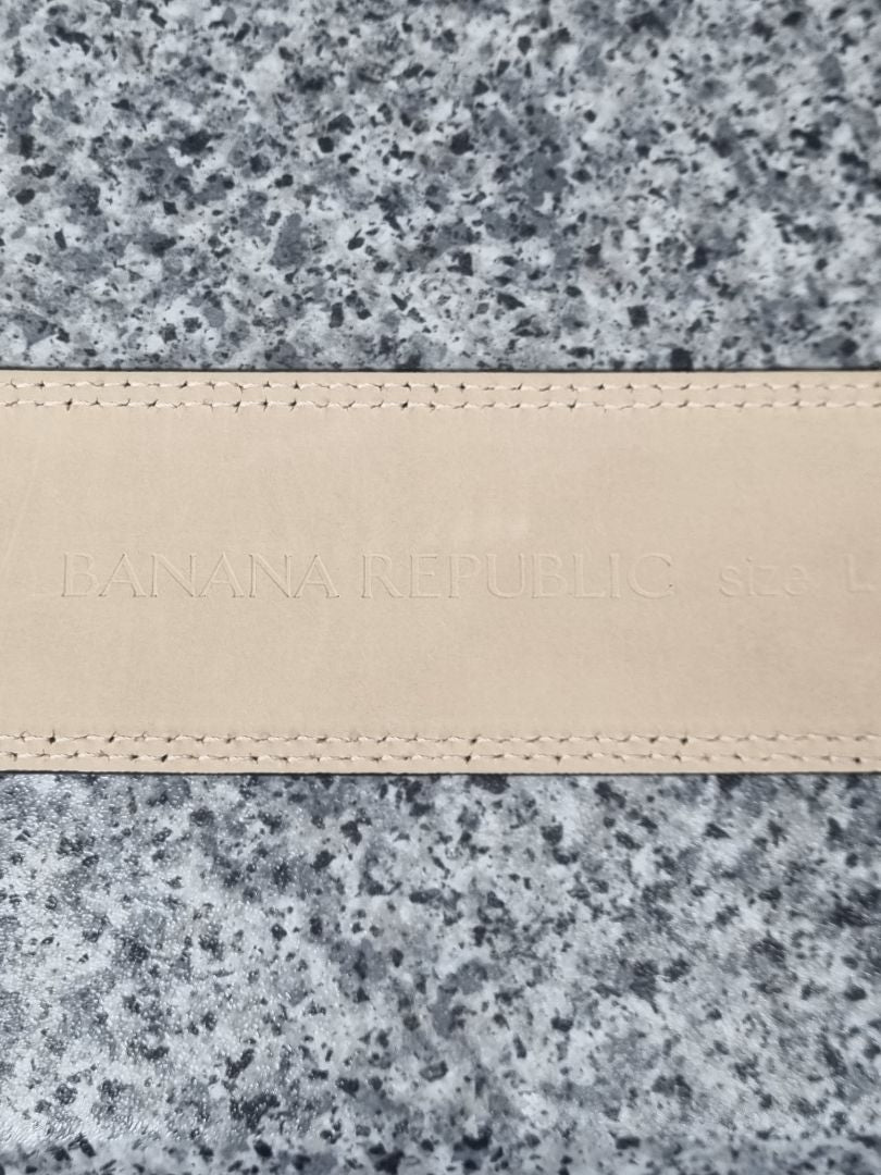 Banana Republic Black Wide Belt - Size L