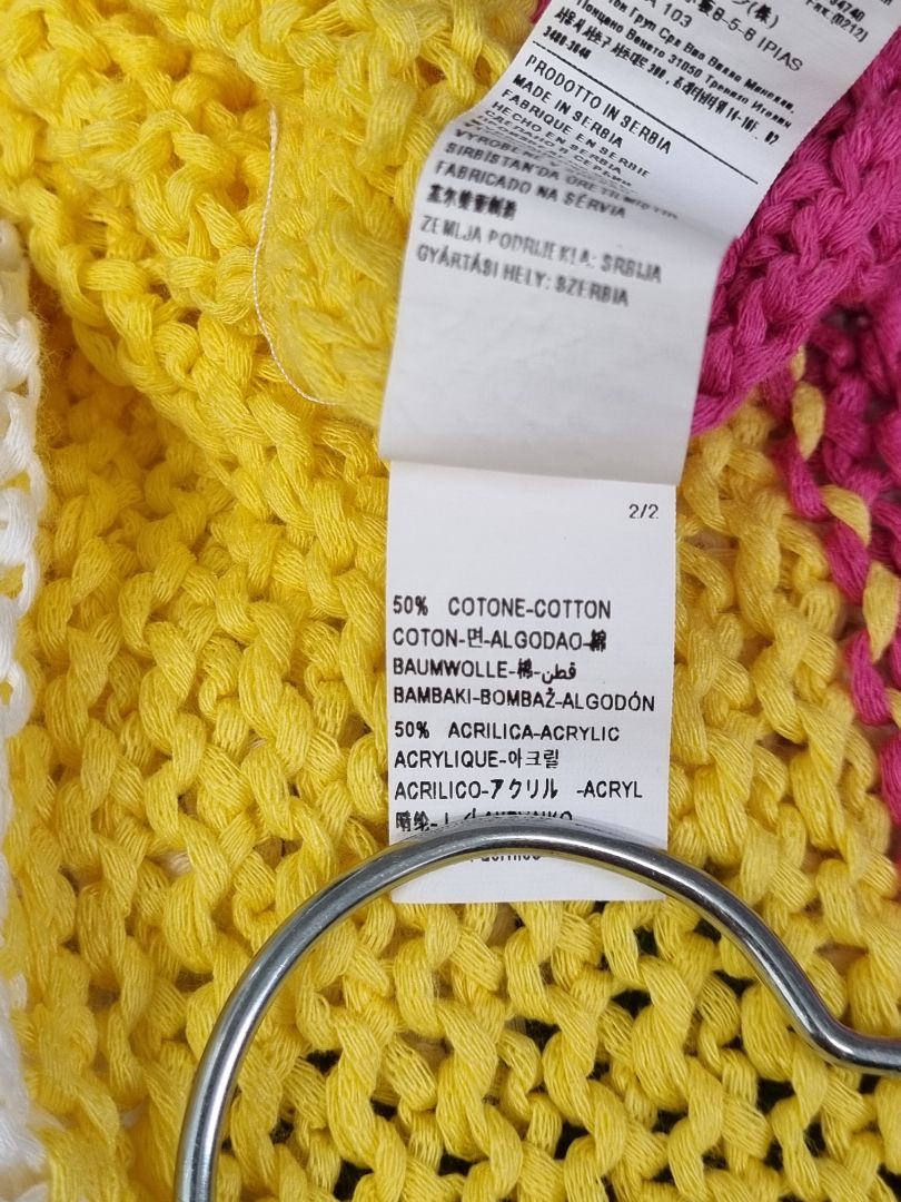 United colours of Benetton Multicoloured Crochet Jumper - Size XS-S