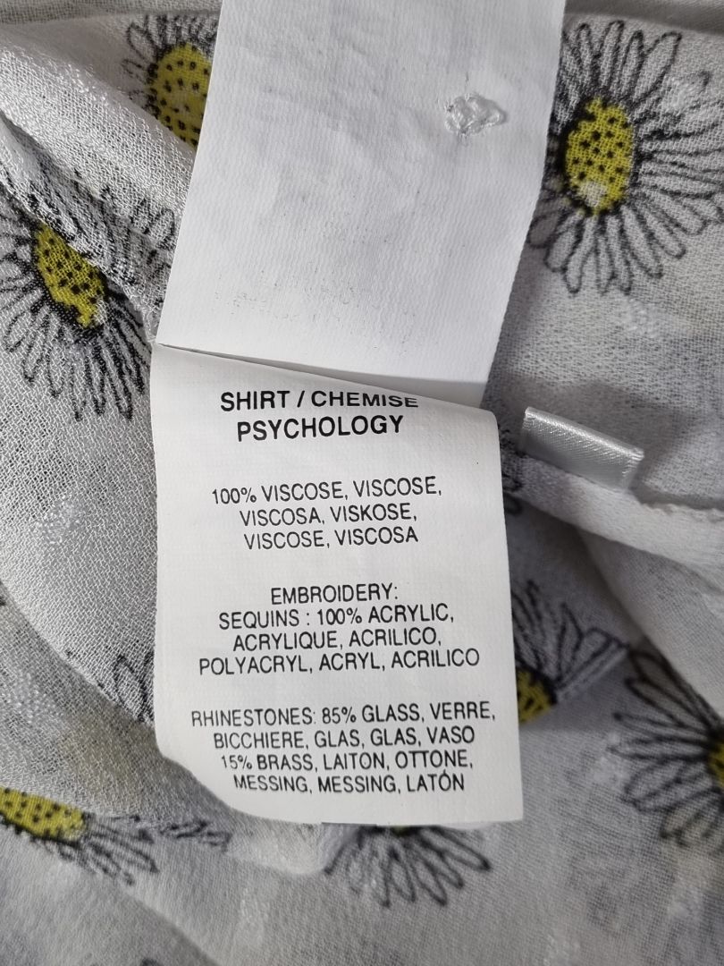 Essentiel Antwerp Daisy Sequin Blouse - Size 10