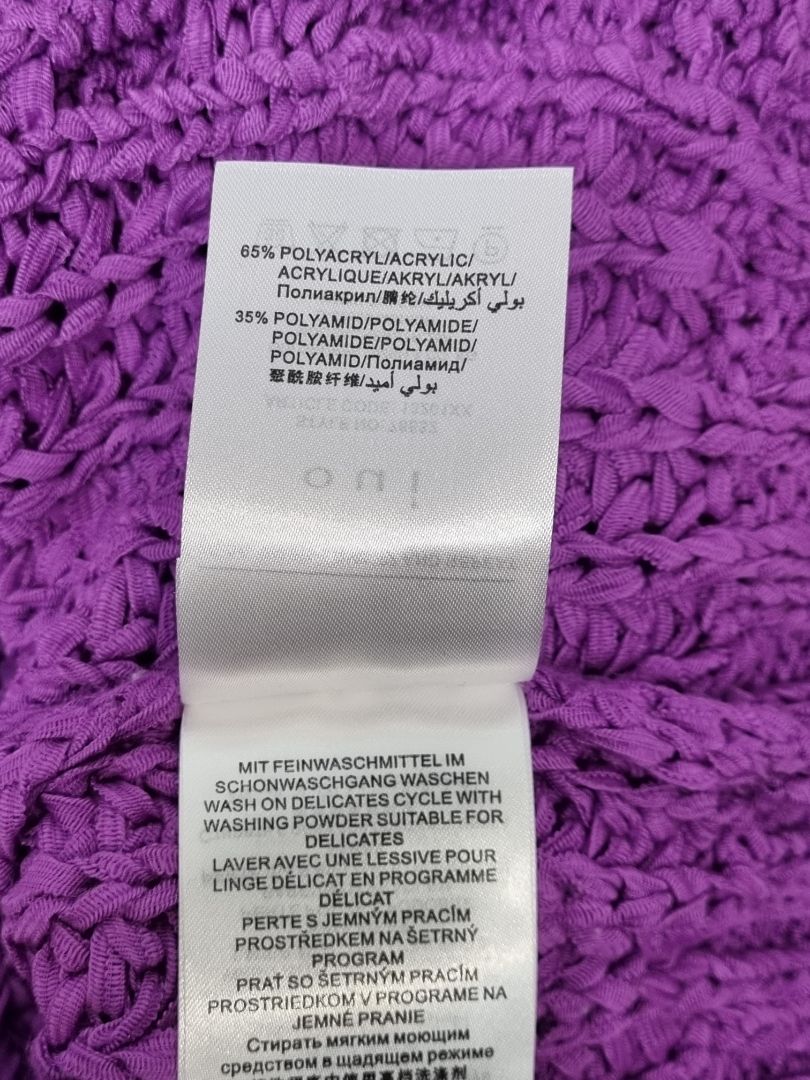 Oui Purple Jumper - Size 12