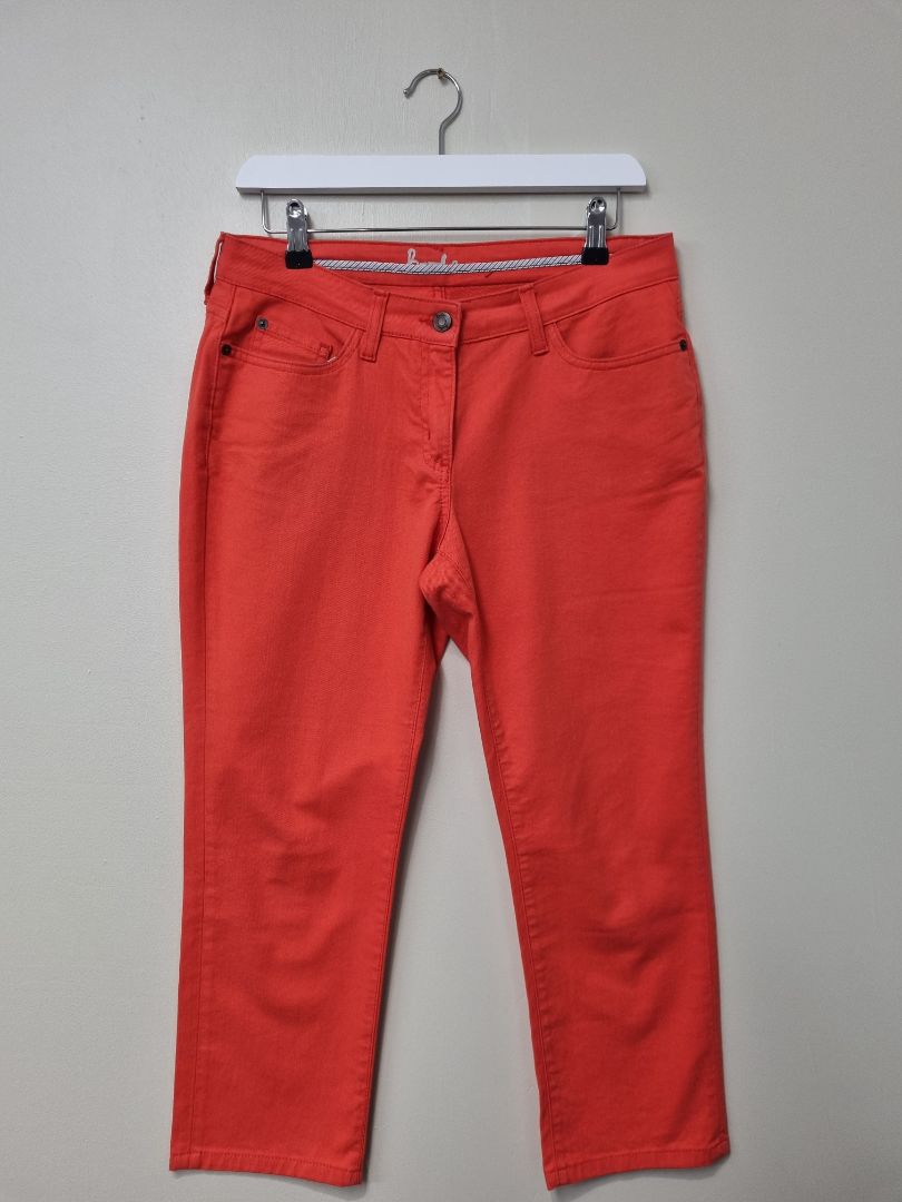 Boden Orange Jeans - Size 12