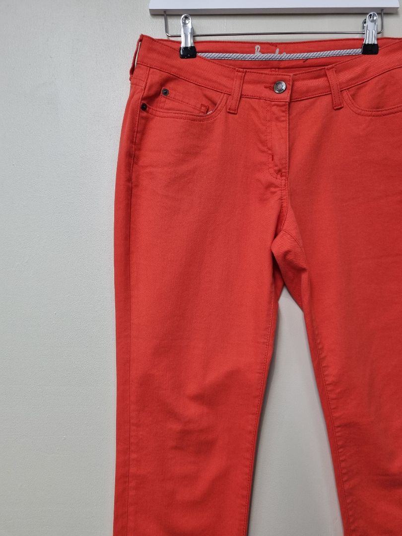 Boden Orange Jeans - Size 12
