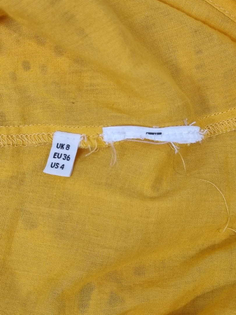Whistles Yellow Top - Size 8