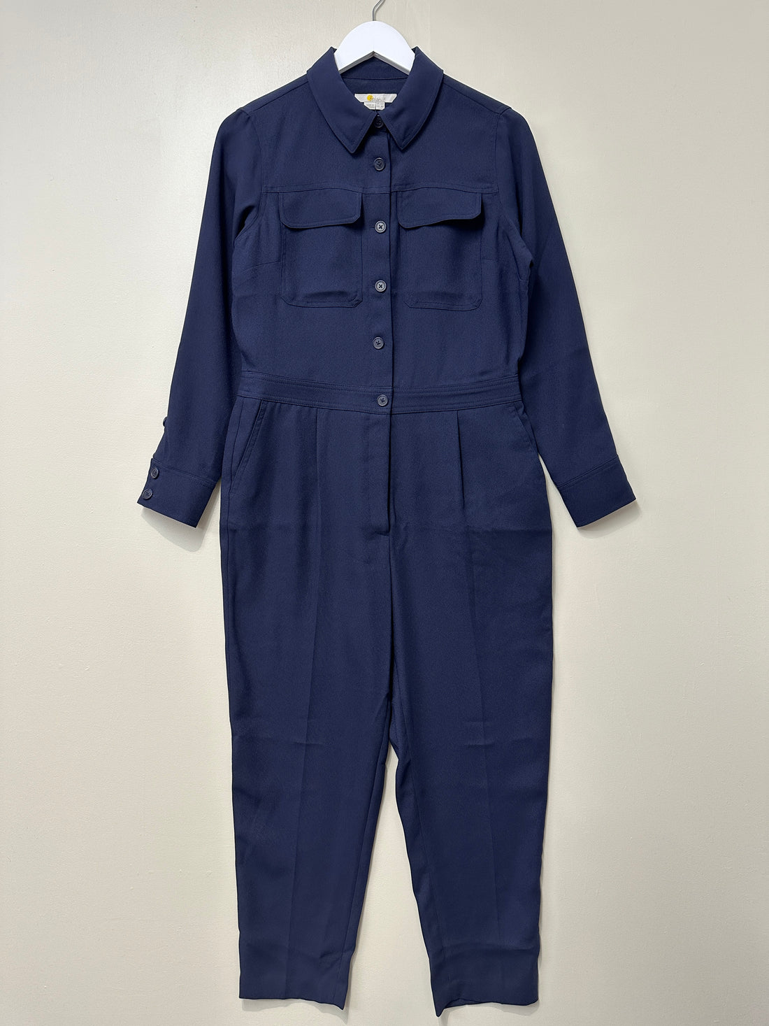 Boden Navy Tapered Leg Jumpsuit - Size 12