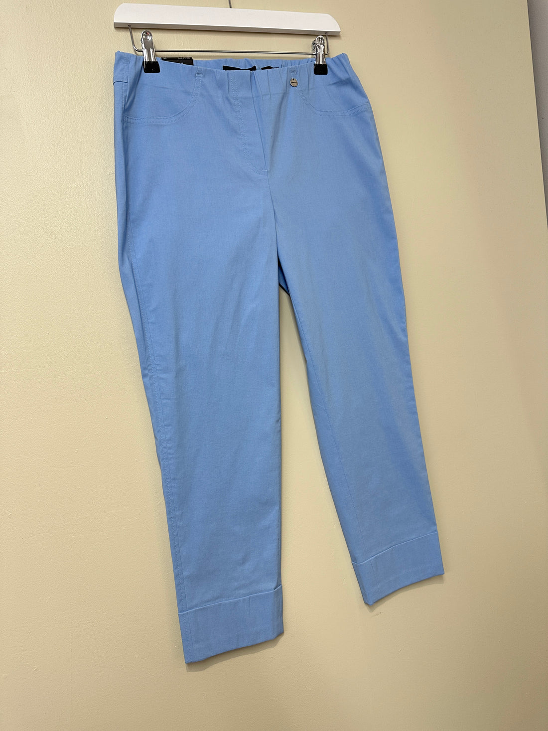 Robell Light Blue Bella 09 Trousers - Size 12