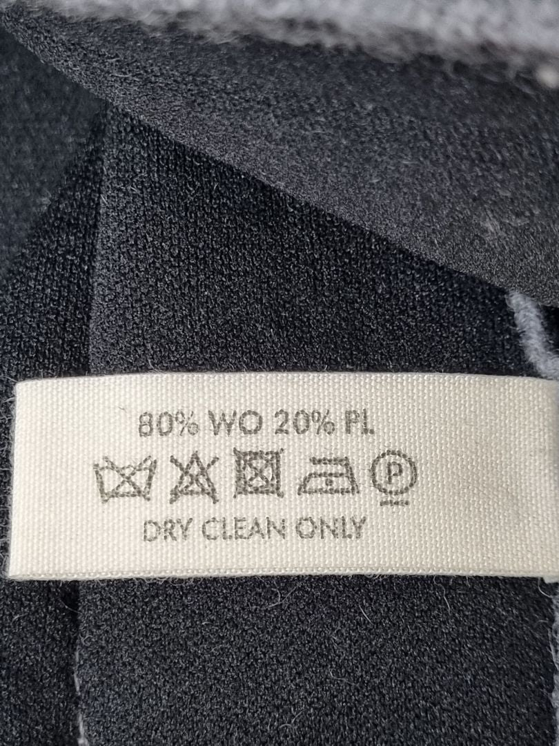 GR Nature Grey Overcoat - Size 14