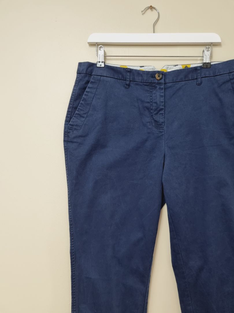 Boden Navy Blue Chinos - Size 16