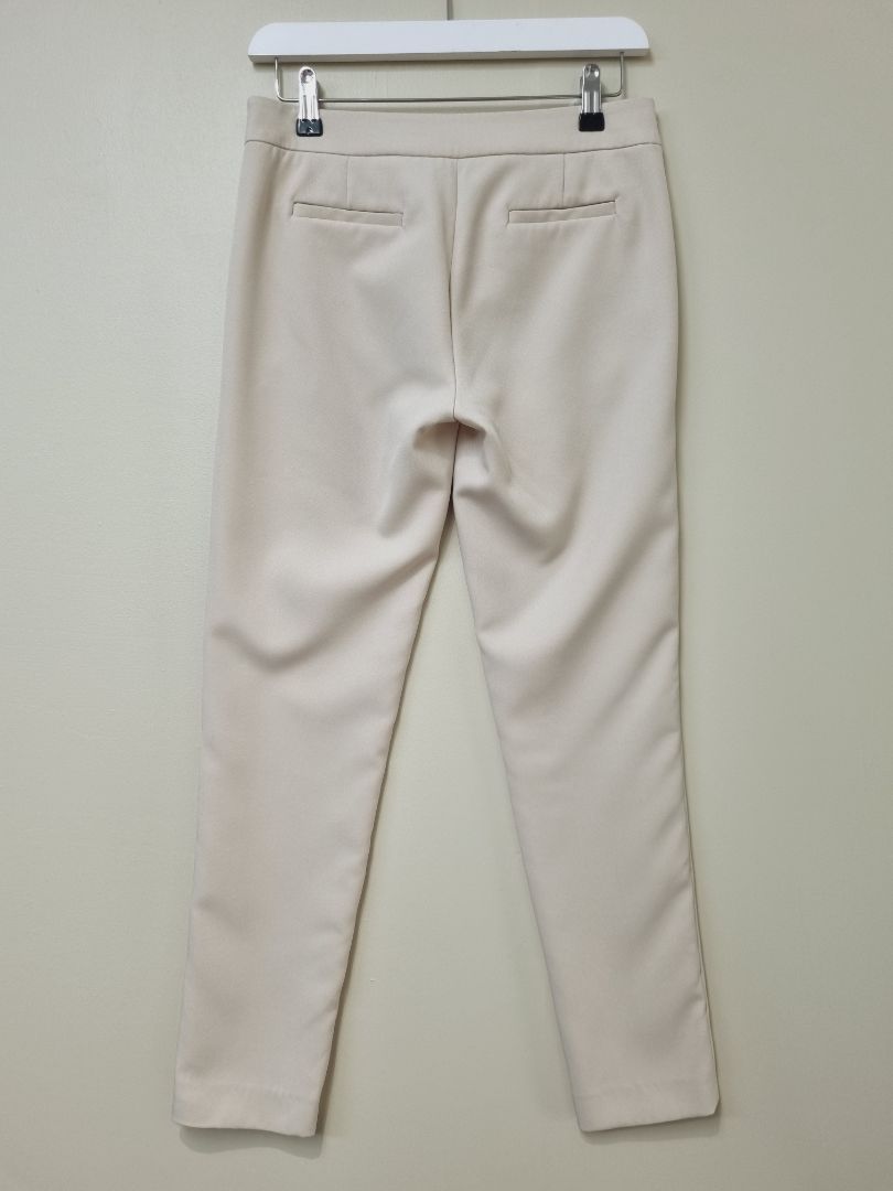 Trussardi Jeans Cream Trousers - Size 10