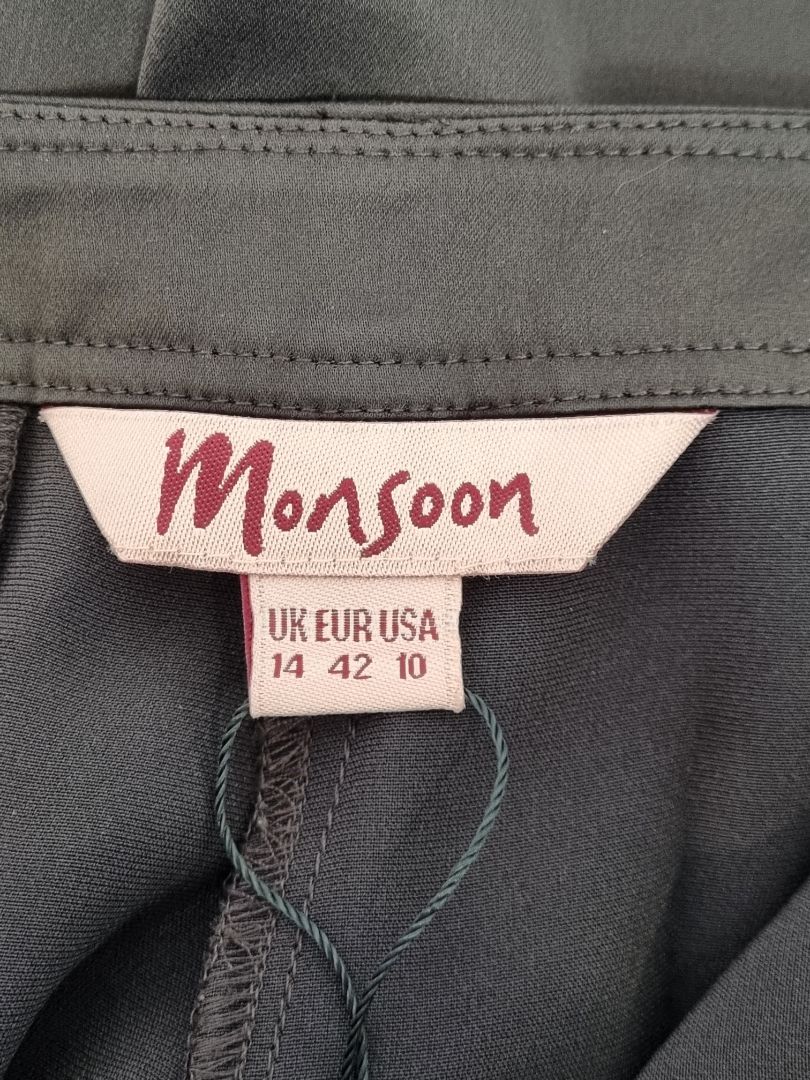 Monsoon Brown Trousers - Size 14