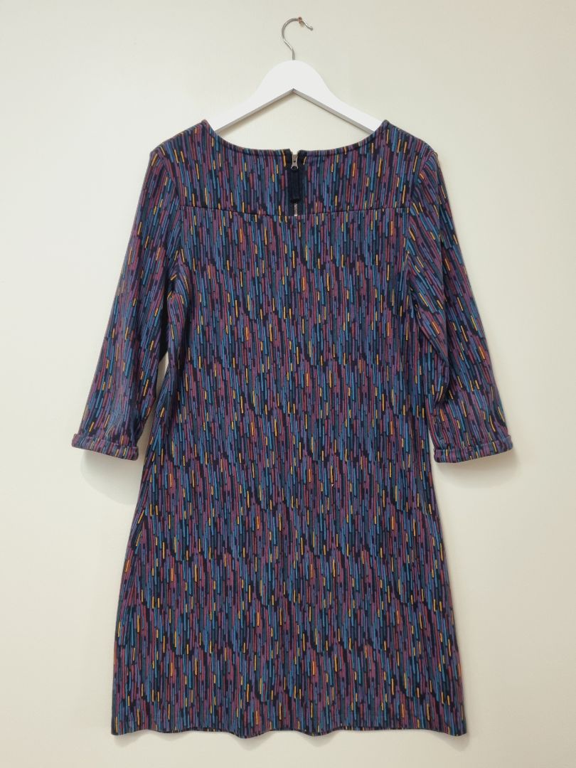 Seasalt Black Multicoloured Dress - Size 12