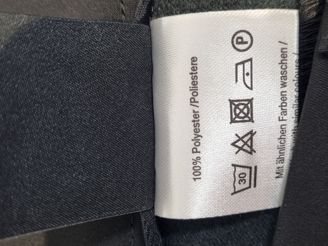 Madeleine Black Tapered Biker Trousers - Size 16