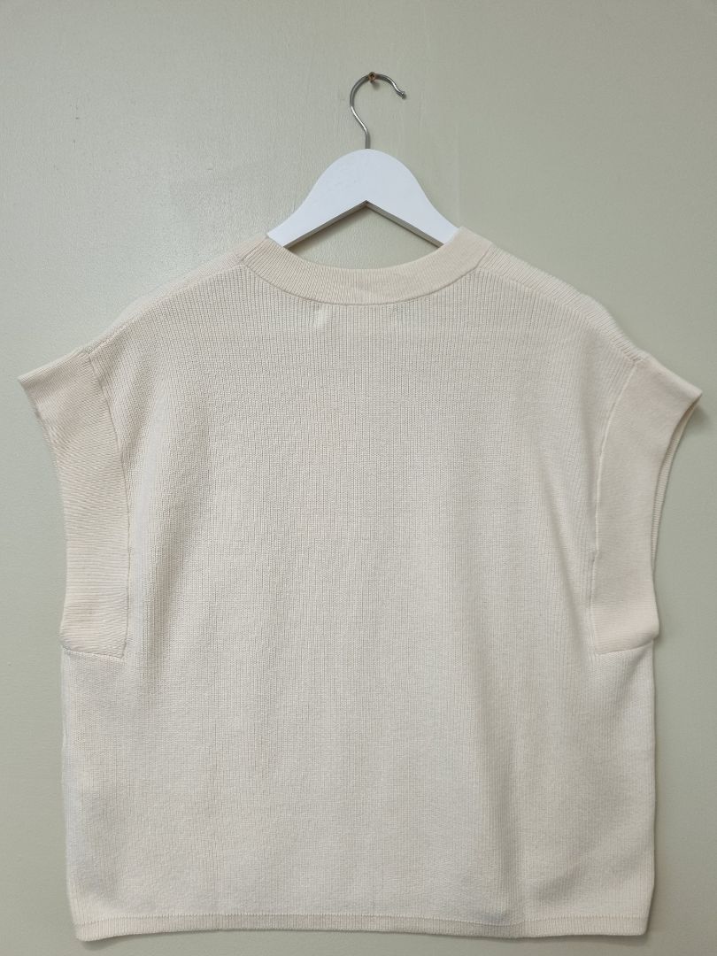 Inwear Cream Tank Top Jumper - Size S