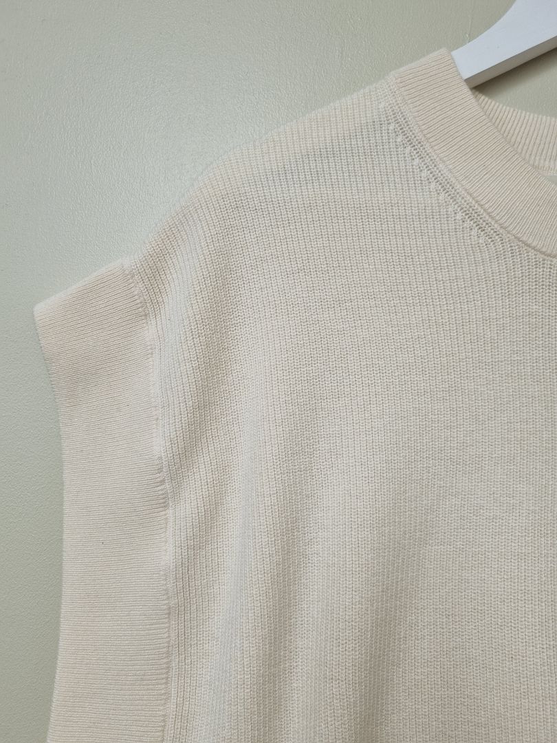 InWear Cream Tank Top Jumper - Size M