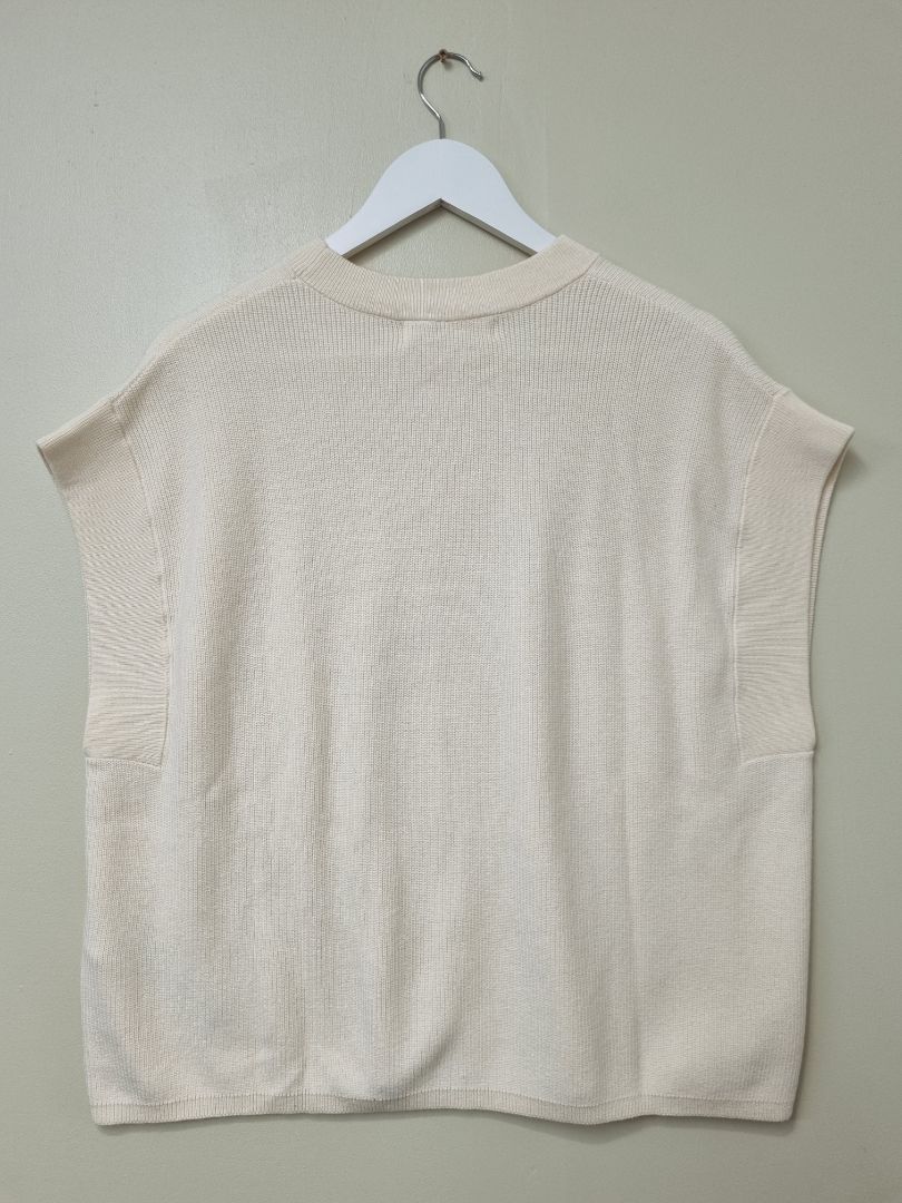 InWear Cream Tank Top Jumper - Size M