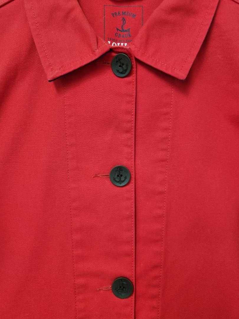 Joules Red Devon Jacket - Size 8
