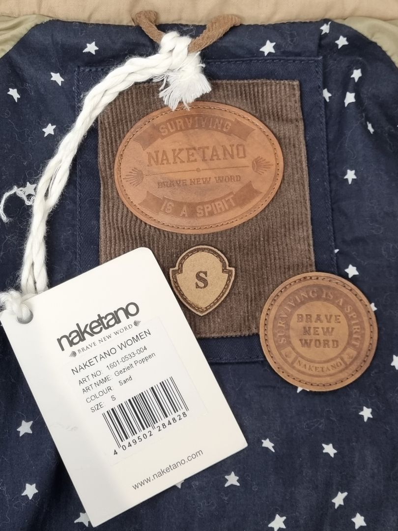 Naketano Brown Coat - Size S