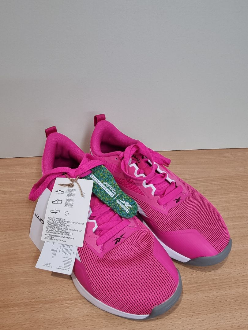 Reebok Pink Nanoflex 2.0 Trainers - Size 5.5