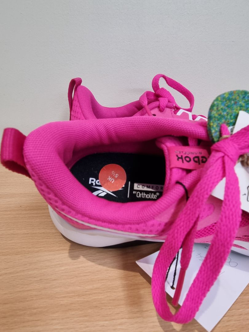 Reebok Pink Nanoflex 2.0 Trainers - Size 5.5
