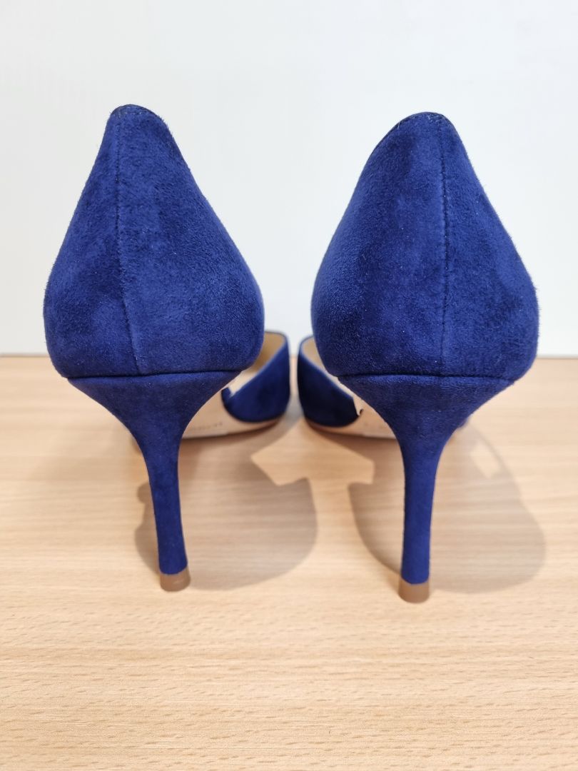 LK Bennett Blue Heels - Size 7 / 40