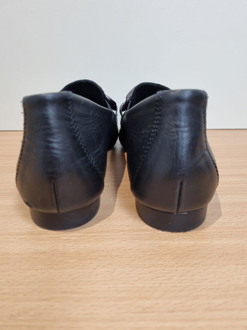 Remonte Black Loafer Shoes - Size 6.5 / 40