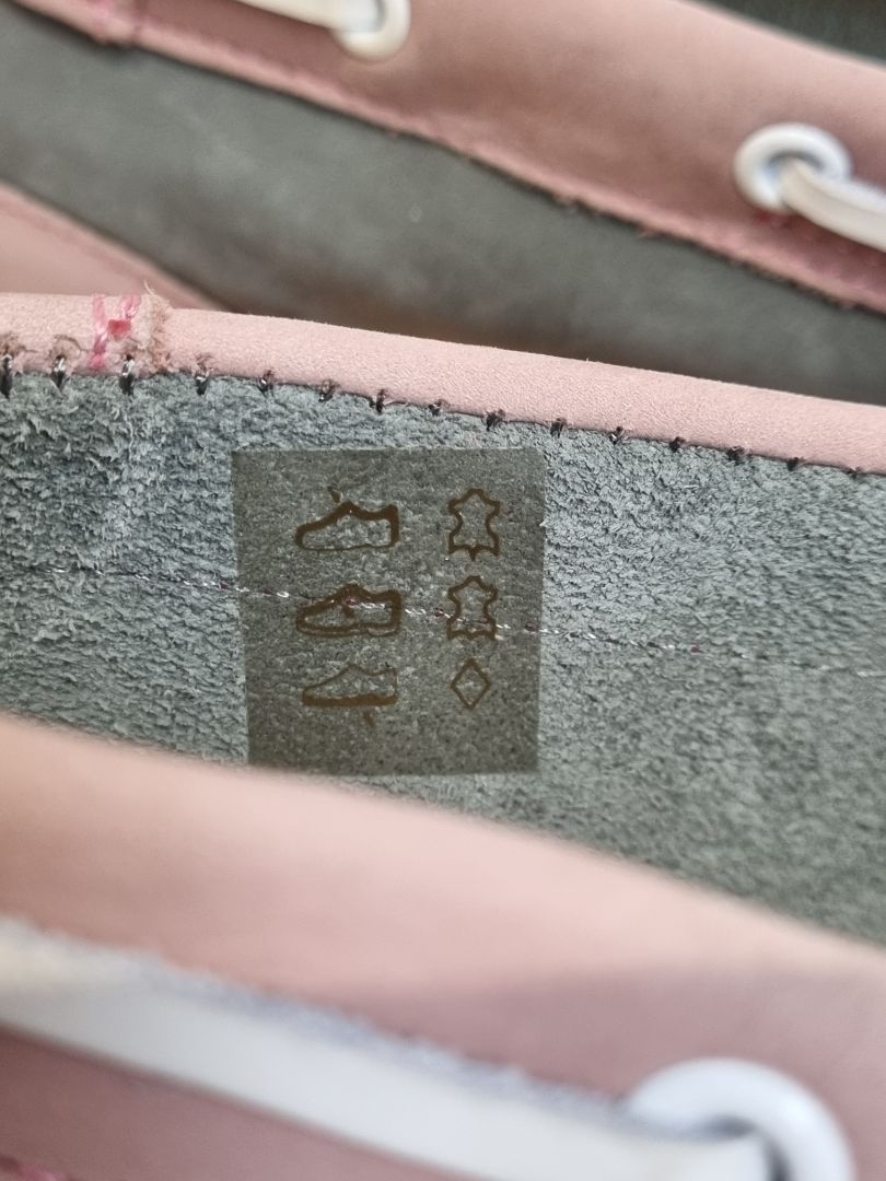 Chatham Sport Pink Grey Deck Shoes - Size 6