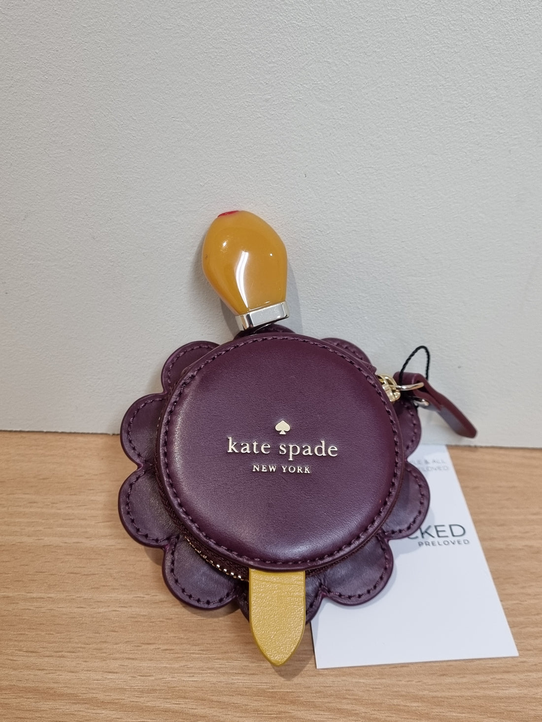 Kate Spade Purple Tortoise Coin Purse