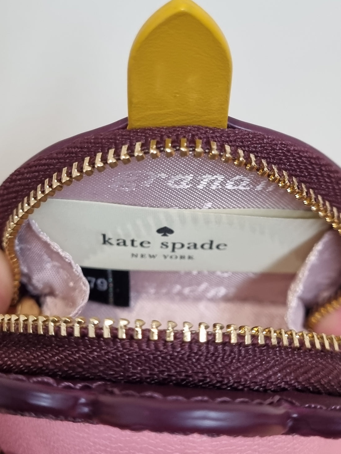 Kate Spade Purple Tortoise Coin Purse