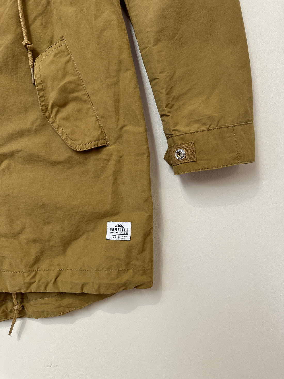 Penfield Khaki Parka Jacket - Size XS / 8