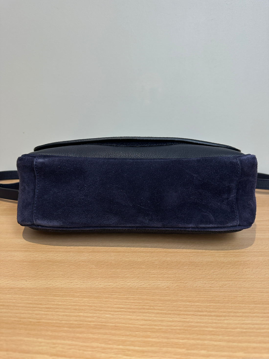 Hill & Friends Navy Blue Happy Handbag