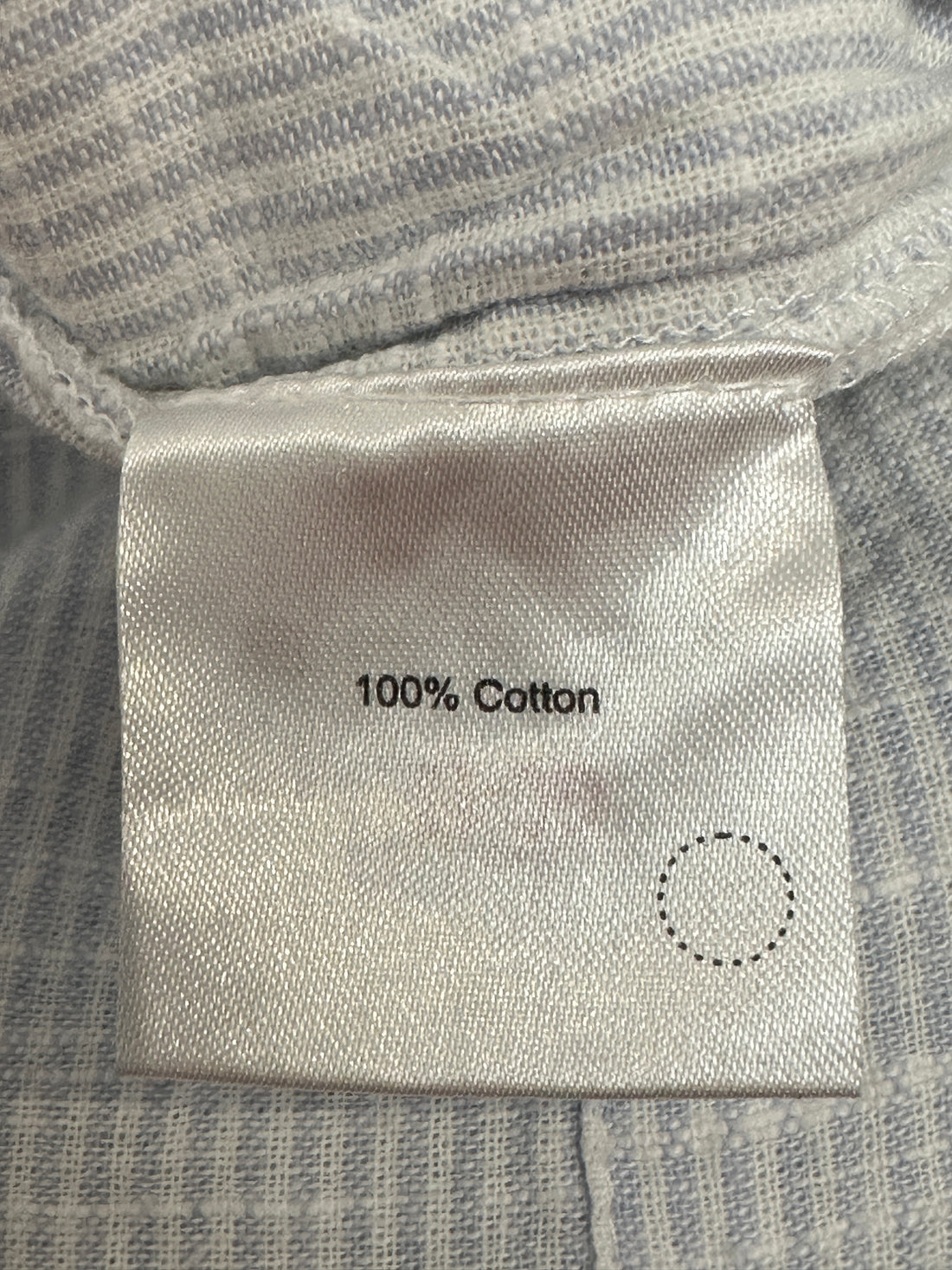 Intown Blue White Paperbag Belted Trousers - Size 12