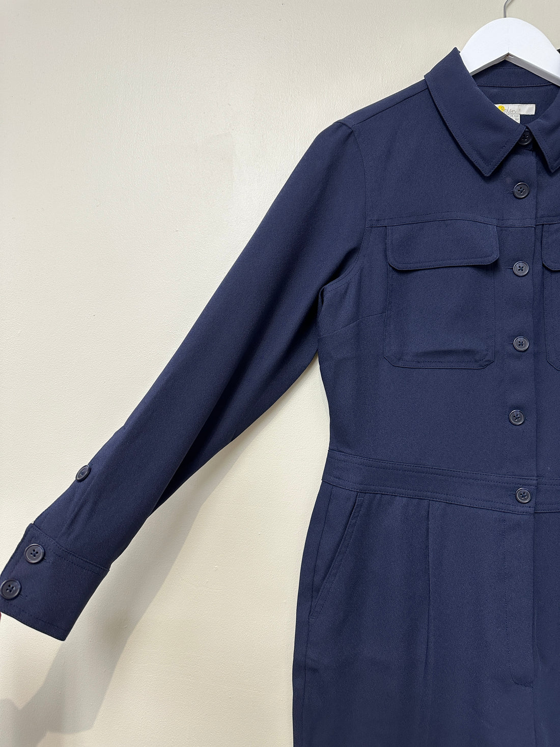 Boden Navy Tapered Leg Jumpsuit - Size 12