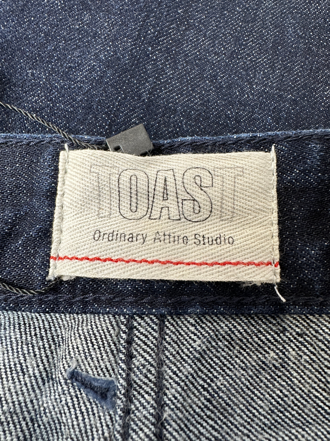 Toast Ink Blue Straight Leg Jeans - Size 12