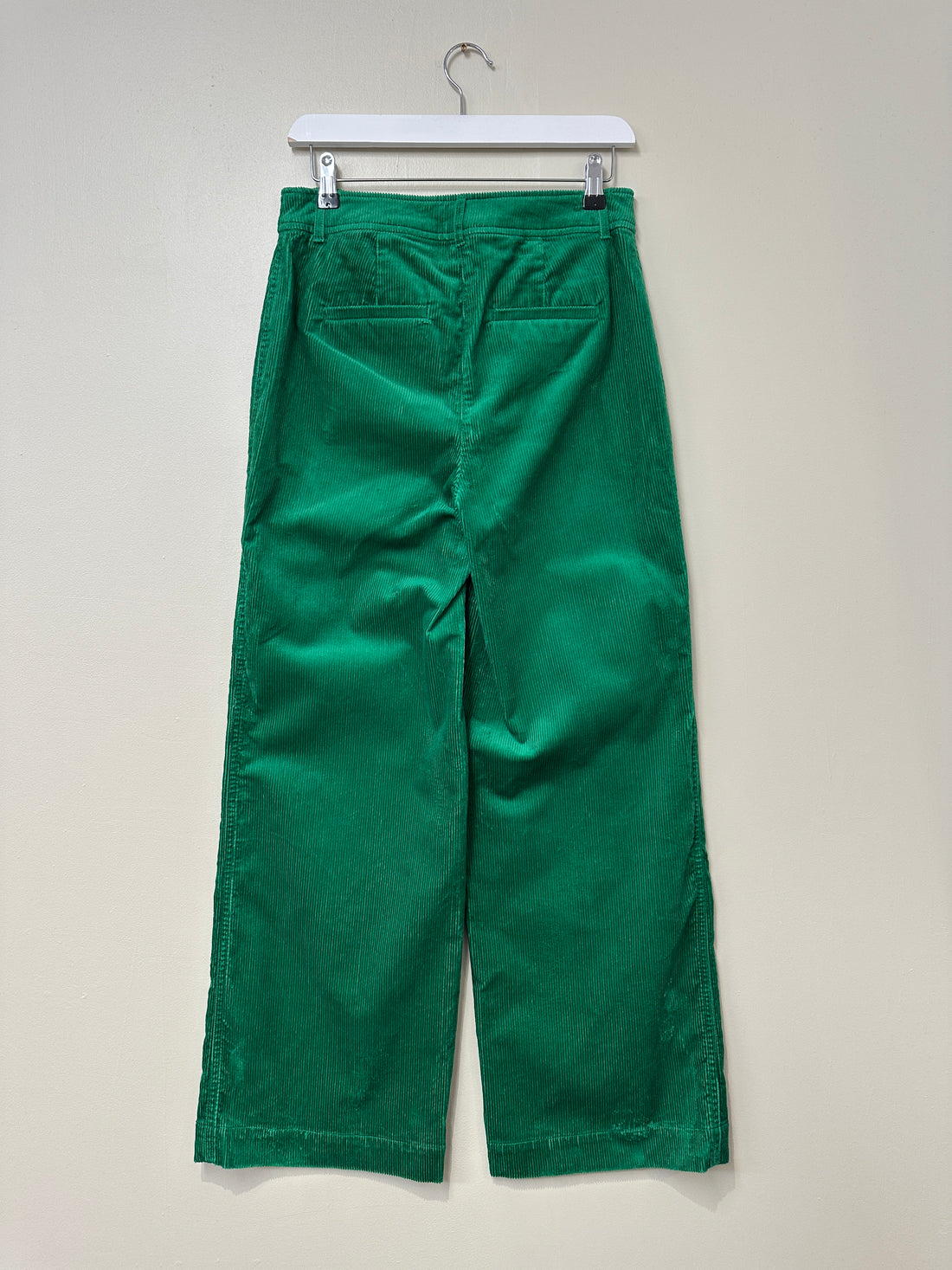 Boden Green Wide Leg Cord Trousers - Size 8