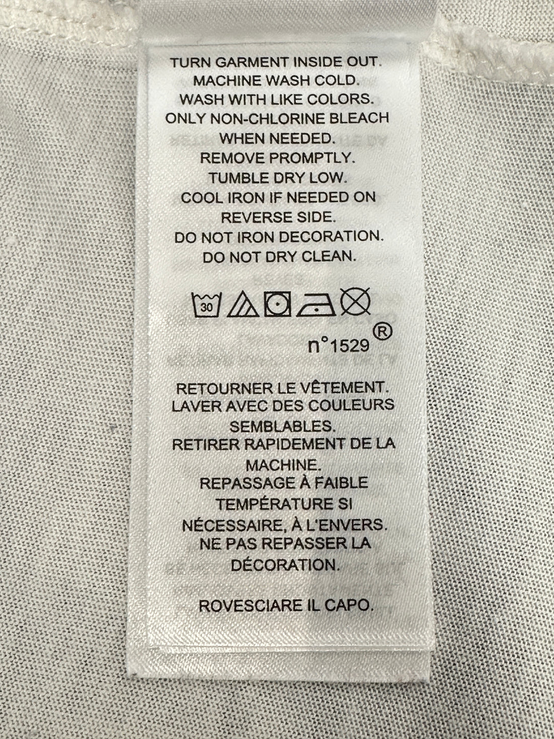 Lauren Ralph Lauren White T-Shirt - Size L