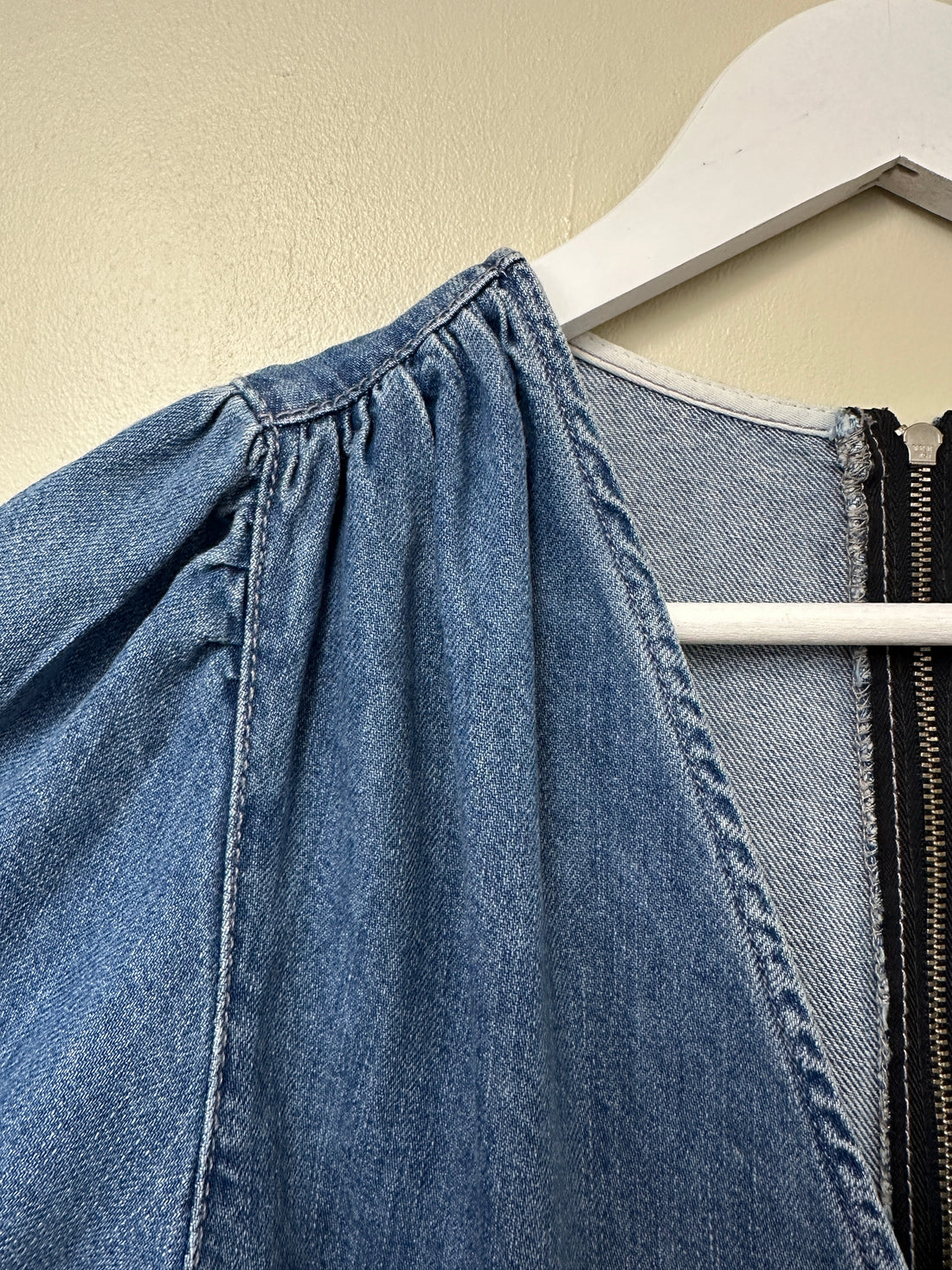 Topshop Blue Denim Dress - Size 8