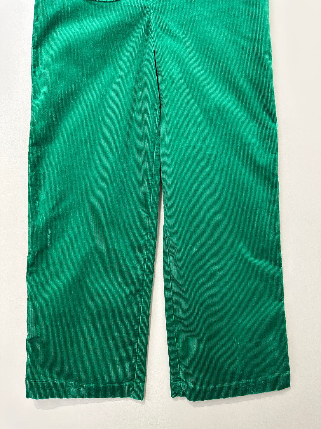 Boden Green Wide Leg Cord Trousers - Size 8
