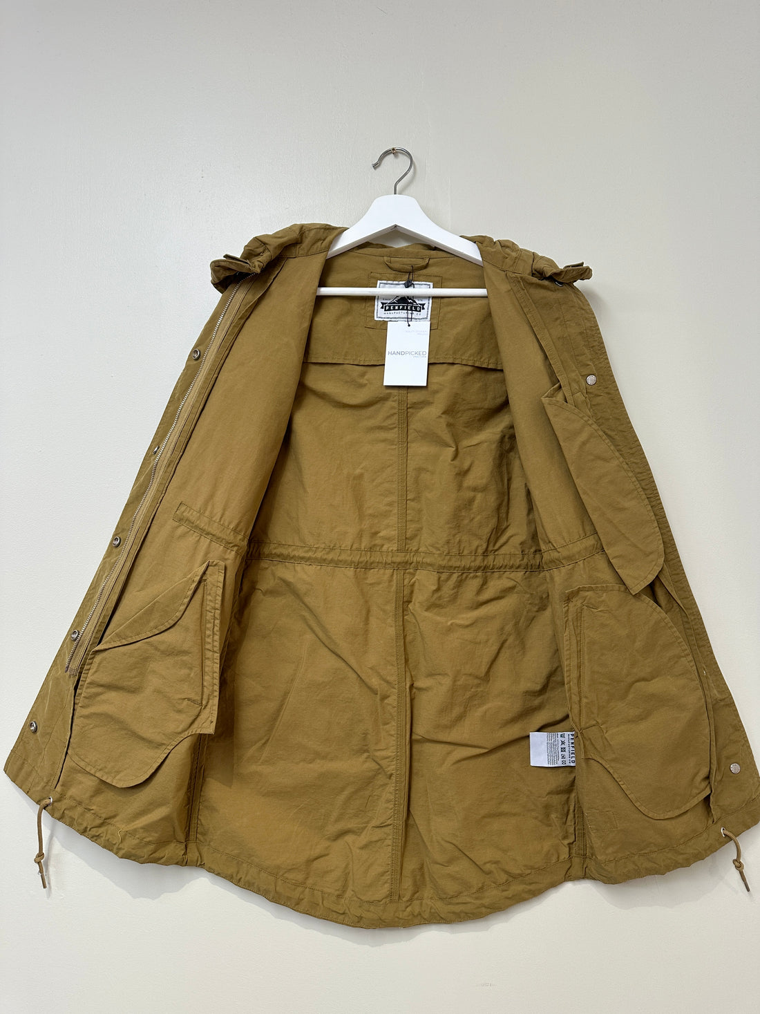 Penfield Khaki Parka Jacket - Size XS / 8