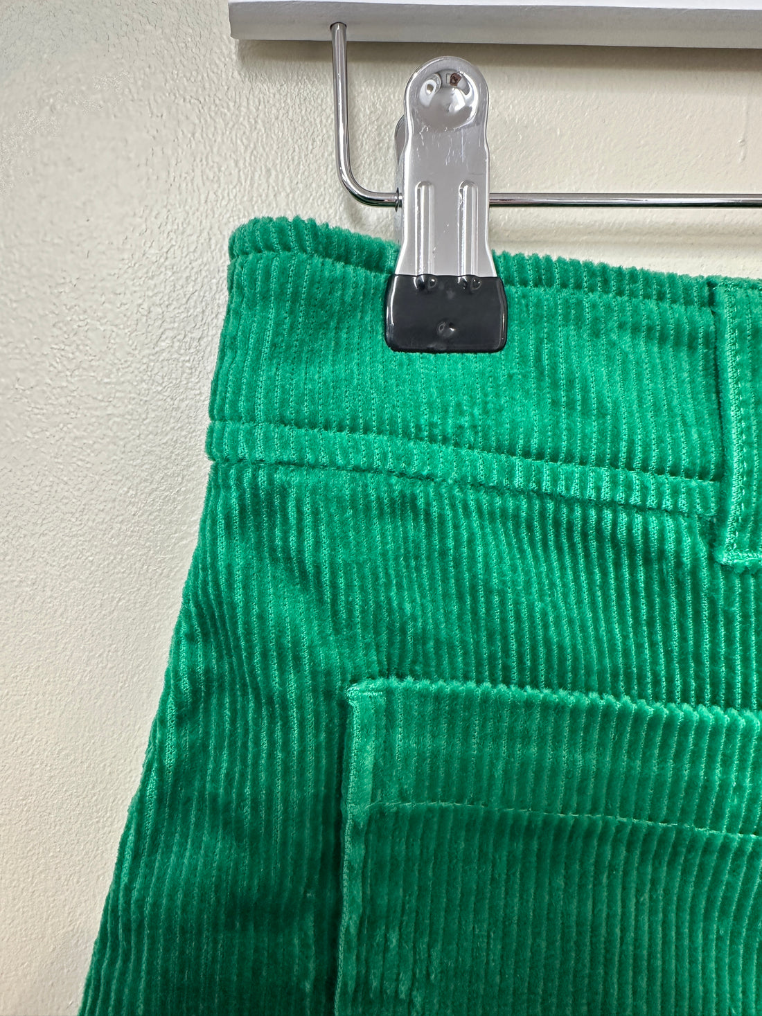 Boden Green Wide Leg Cord Trousers - Size 8