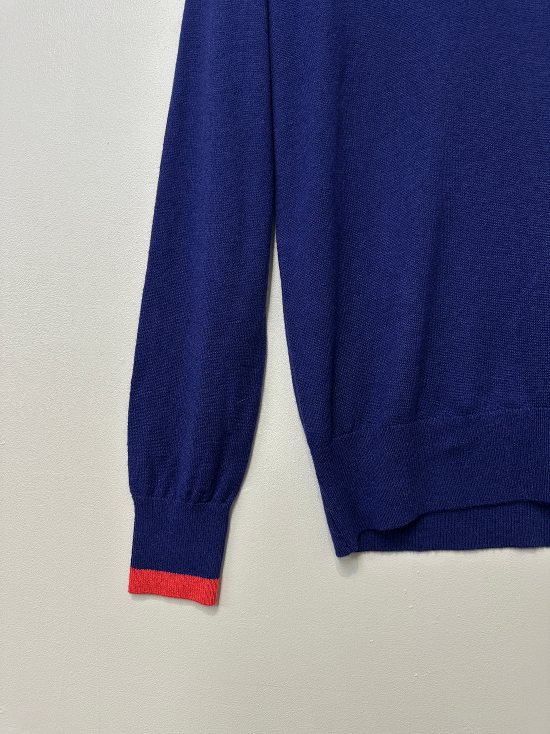 Joules Blue V-Neck Jumper - Size 14