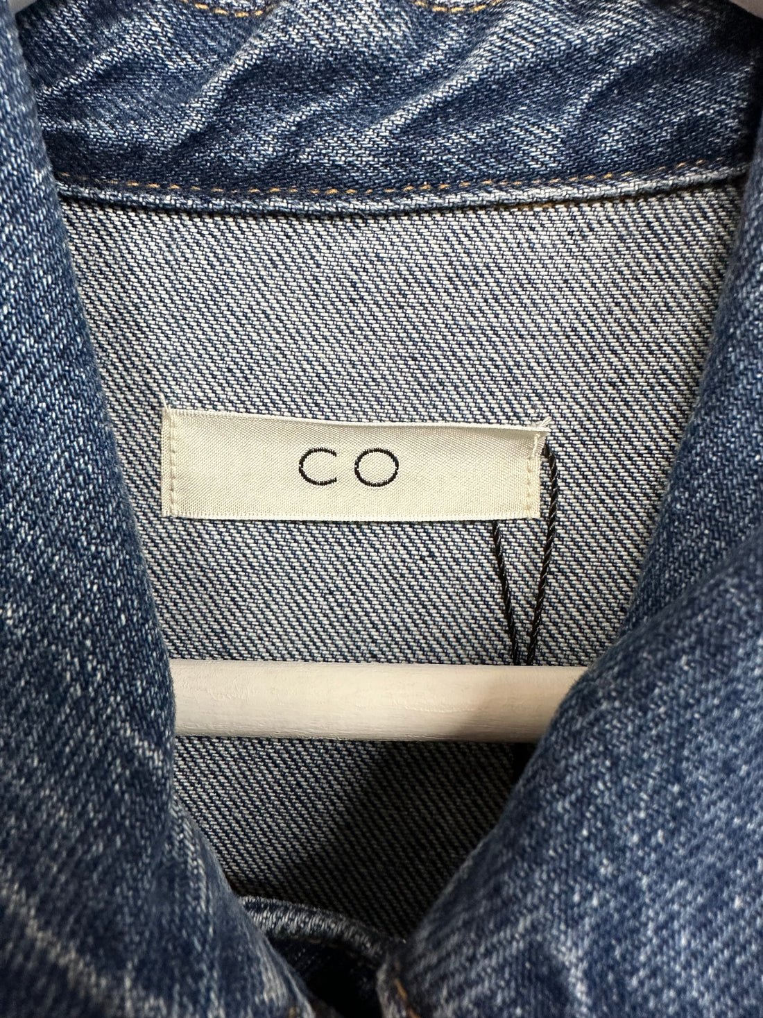 CO Collections Blue Denim Midi Shirt Dress - Size M
