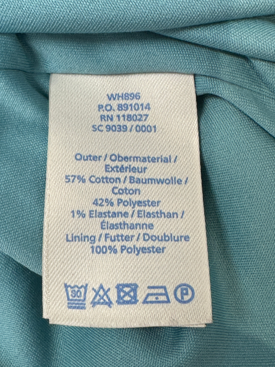 Boden Mint Ribbed Shift Dress - Size 10