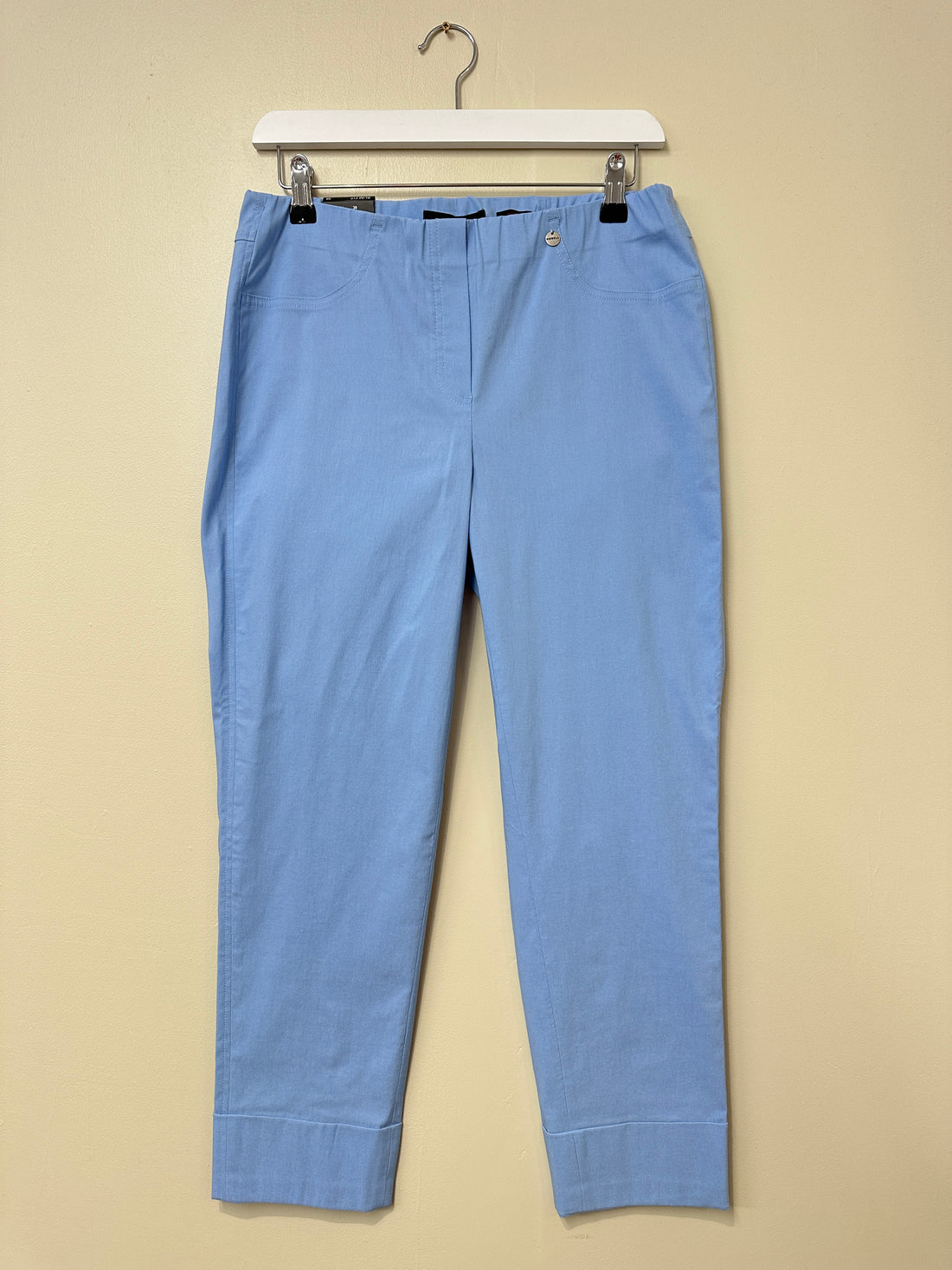 Robell Light Blue Bella 09 Trousers - Size 12